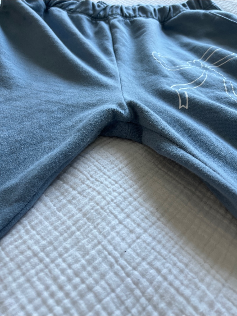 Staykation Blue Bow Sweatpants • Women’s Size XL - Picture 12 of 14